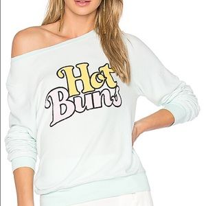 WILDFOX Hot Buns beach baggy sweatshirt